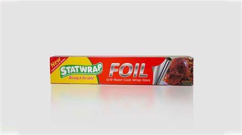 Aluminium Wrapping Film 45cm by 90m